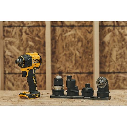 Perceuse-visseuse à têtes multiples XR 18V 5 Ah Li-Ion Brushless - DEWALT - DCD803P2T-QW - Image 3
