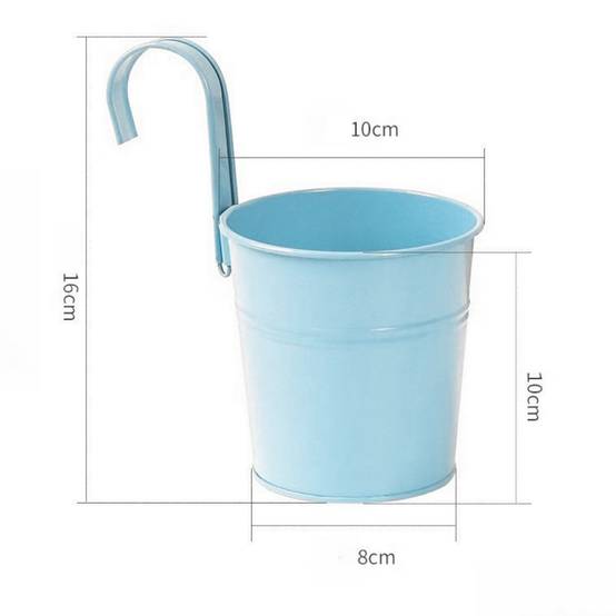 Pièces de Pots de Fleurs Suspendus en Métal - IntiMeg - Image 2