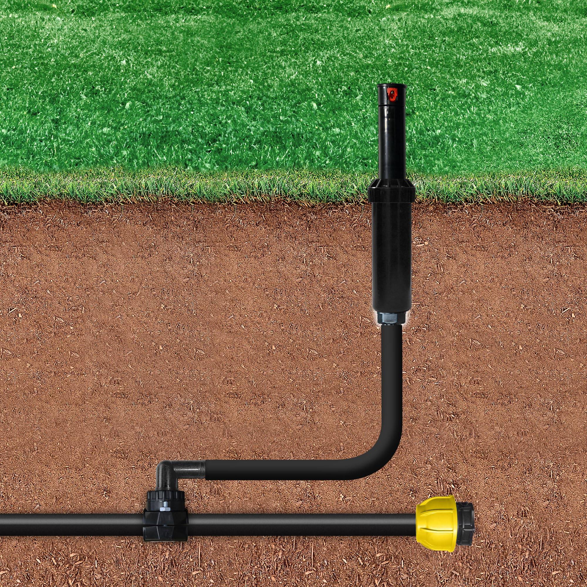 Jardibric - Jardibric – Raccord Droit Ø16 Déporté M 15x21 – Raccord Arroseur Irrigation - Image 2