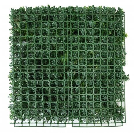 James Grass - France Green - Mur végétal feuillage artificiel Xcaret 1m x 1m, Long 21 m - Image 2