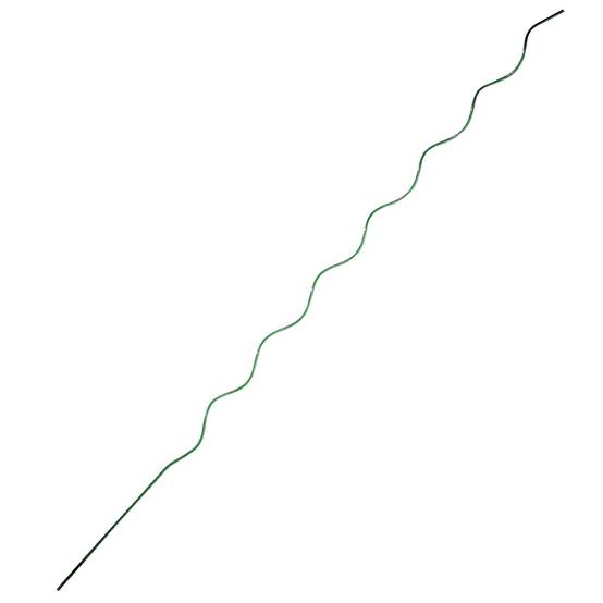 WERKA PRO - Lot 5 tuteurs spirales en acier vert 1,8m WERKA PRO - Image 2