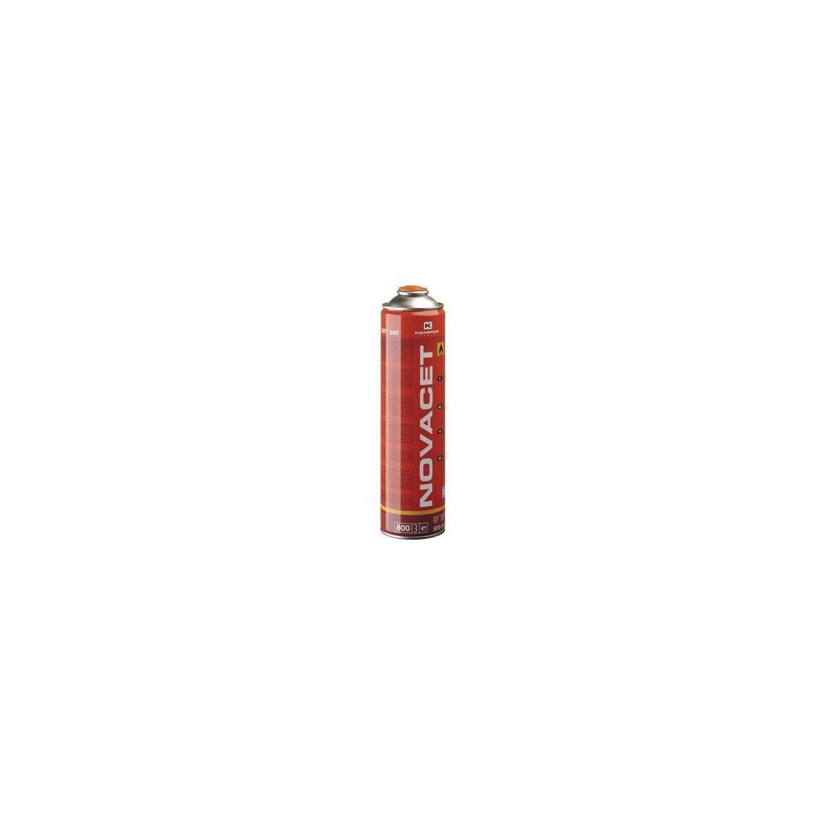 Pack de 6 Cartouches de gaz 330gr NOVACET Butane propane mix 600ml Valve 7/16 KEMPER - Image 4