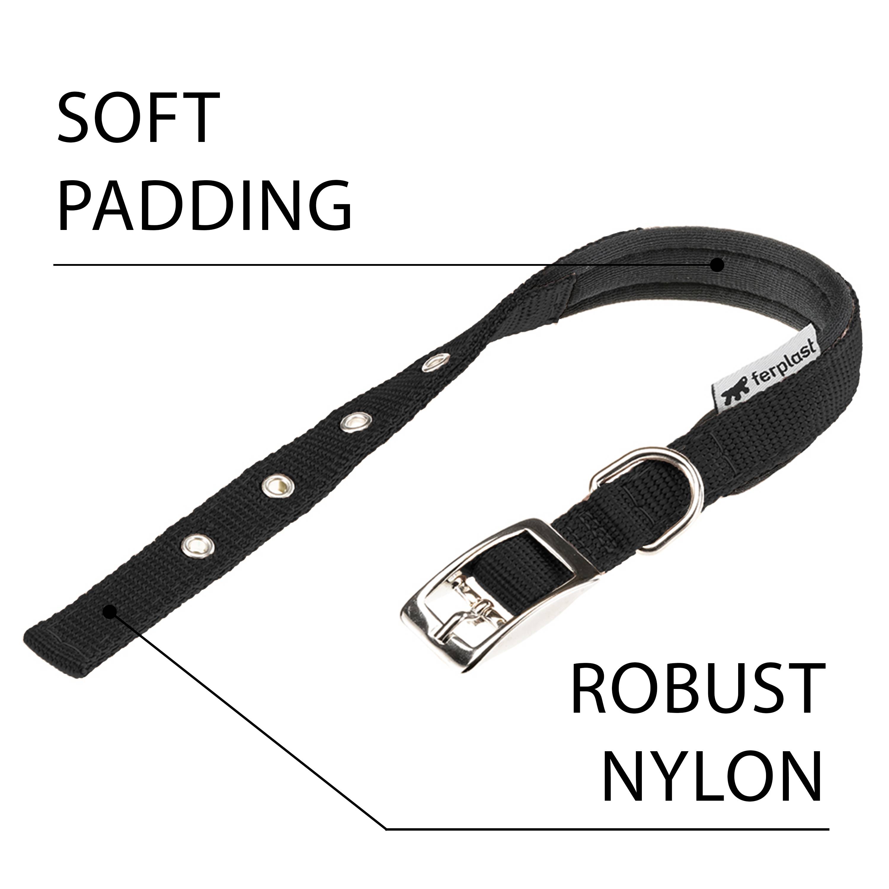 Ferplast - Collier chien chiens nylon souple rembourrage FERPLAST DAYTONA différentes tailles et couleurs - Image 6