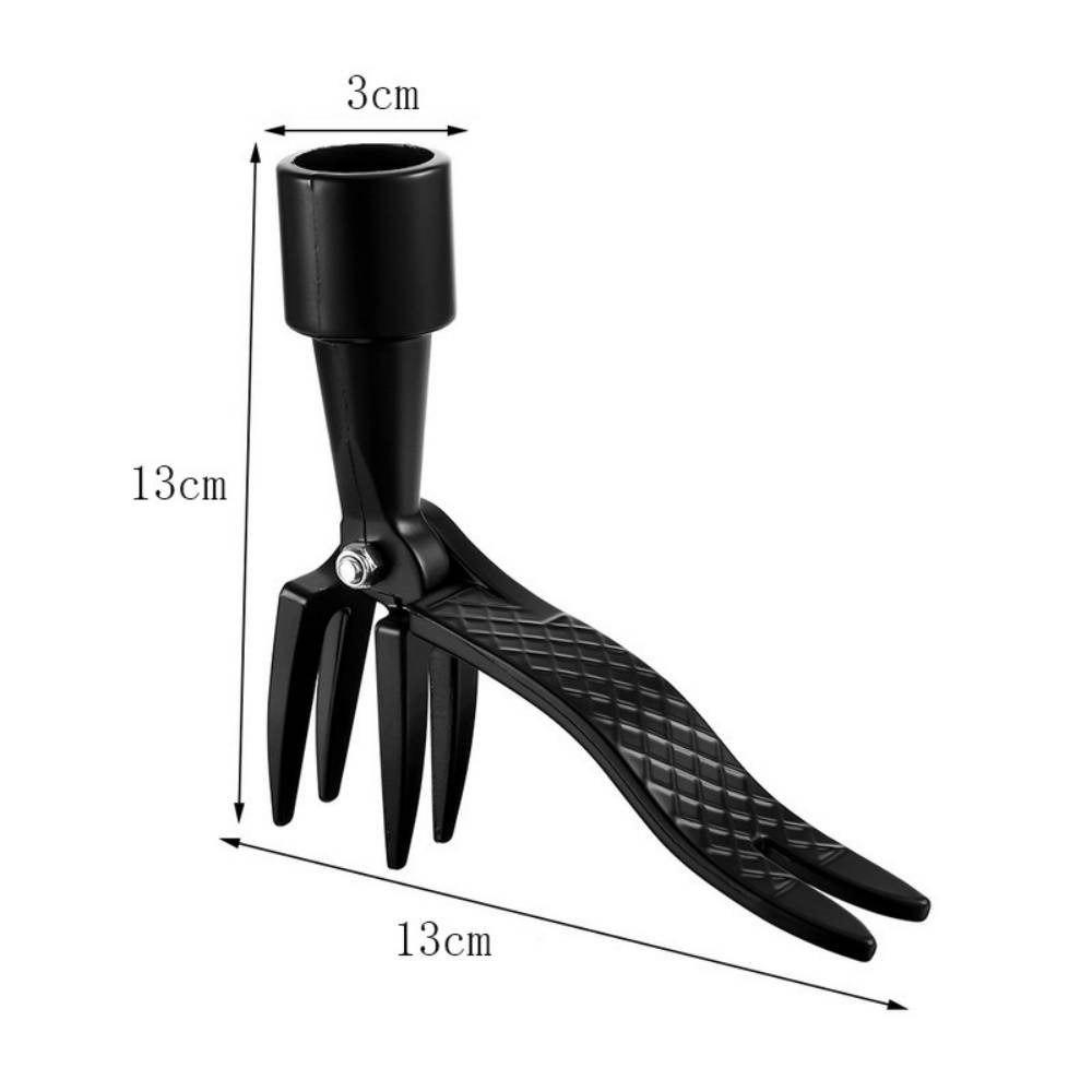 Outils de désherbage-Désherbeur à 4 griffes avec poignée réglable 117 cm – Extraction profonde sans effort – Ergonomique et durable – Living123 - Image 2