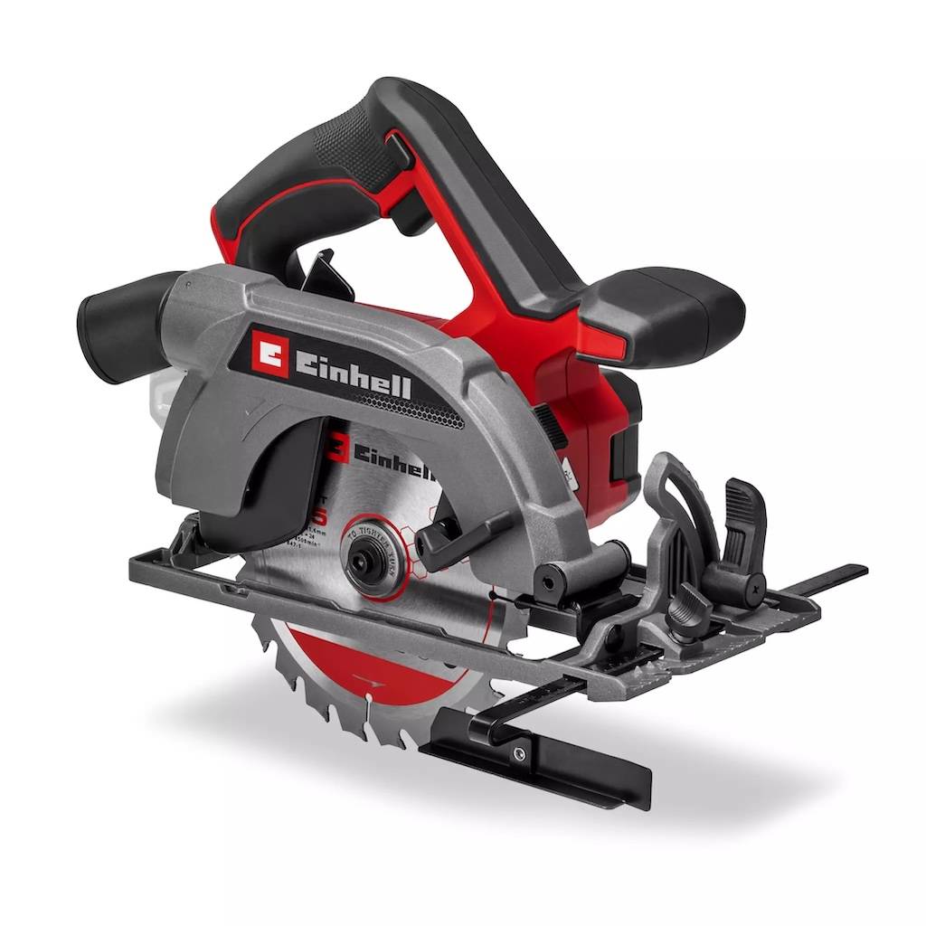 Einhell - Scie circulaire portative sans fil – TE-CS 18/165-2 Li – Ø 165 mm – 18 V – Profondeur 57 mm – Angle réglable – LED – Raccord aspirateur Einhell - Image 1