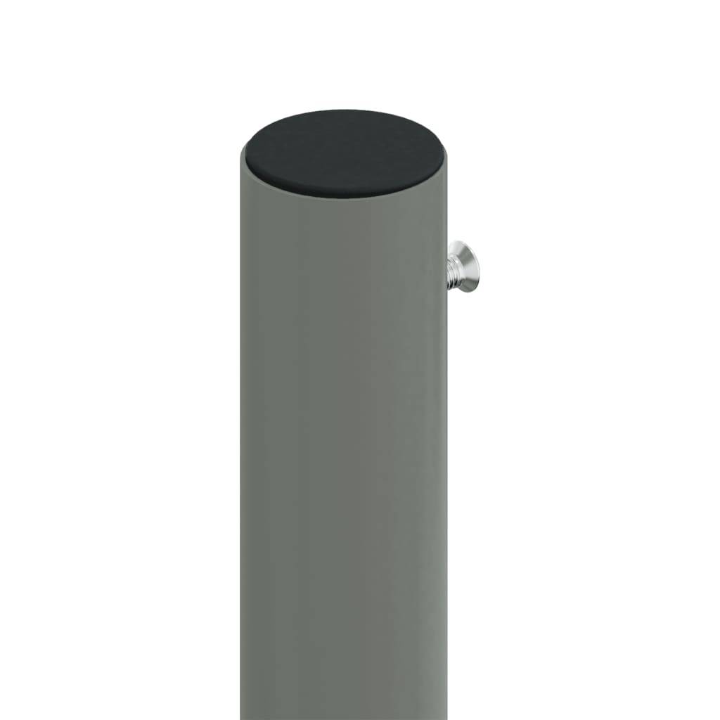 Helloshop26 - Auvent paravent store brise-vue latéral rétractable de patio jardin terrasse balcon protection visuelle écran anthracite 220 x 1200 cm - Image 4