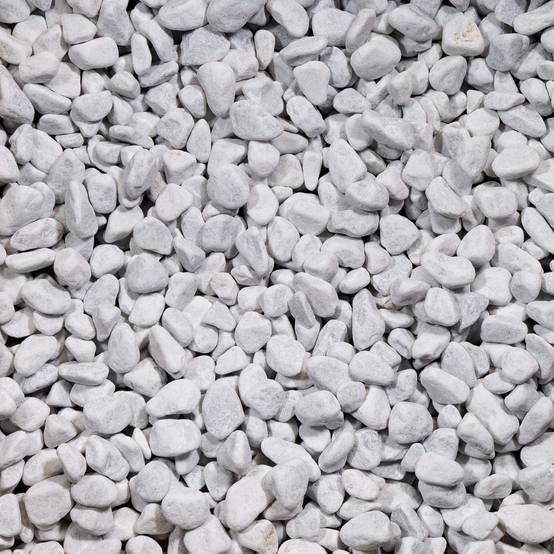 Galet Marbre Blanc Carrare 15-25 mm - Lot de 2 big bag de 500 kg (15 m²) - RO'MA NATURE - Image 1