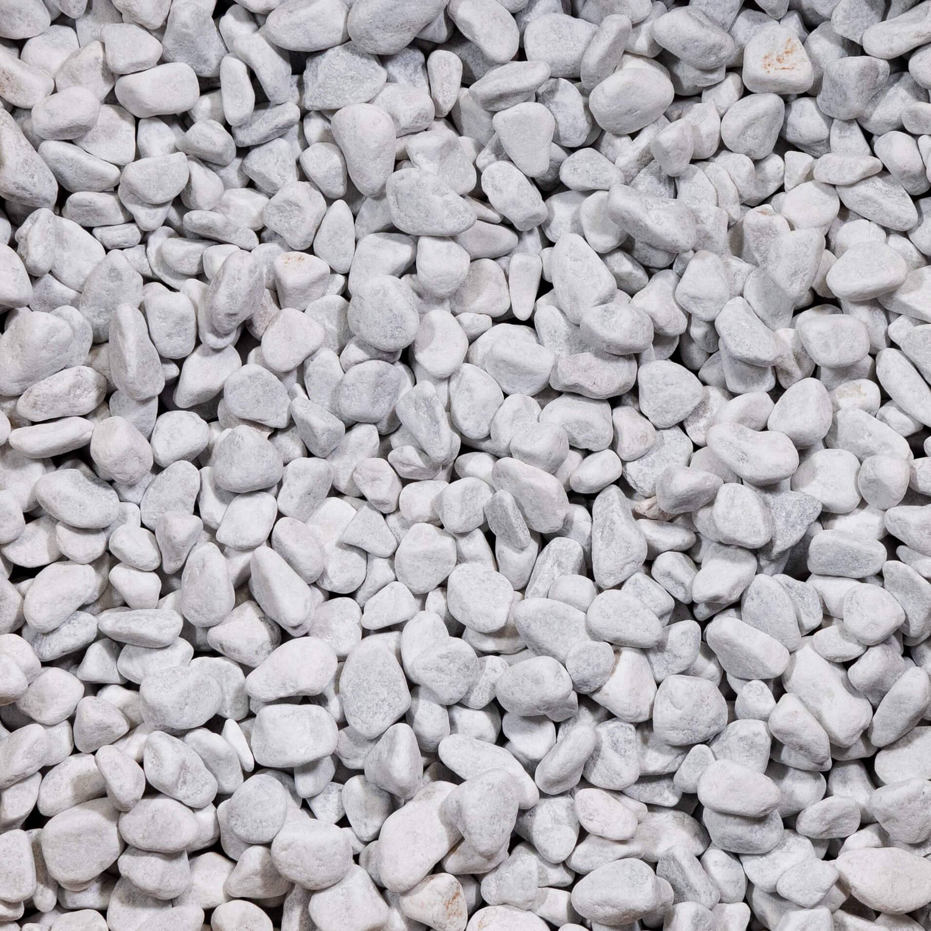 Galet Marbre Blanc Carrare 15-25 mm - Lot de 2 big bag de 500 kg (15 m²) - RO'MA NATURE - Image 1