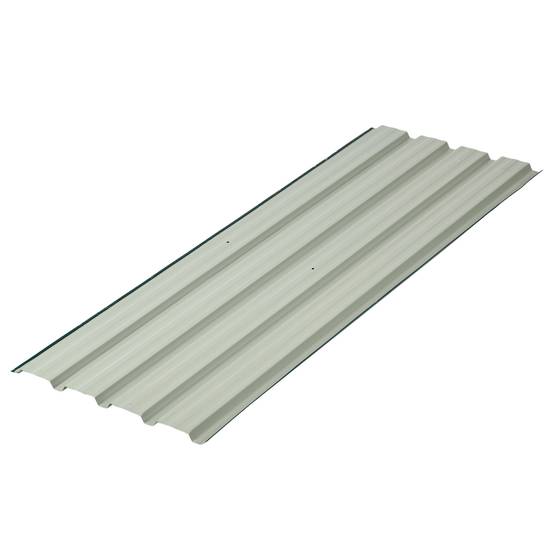 Lot 12 panneaux toit acier galvanisé 7m² abri outils remise 129x45cm vert - Image 9