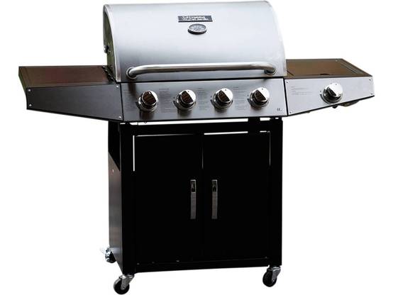 Barbecue Gaz "party 5" - 5 Brûleurs Dont 1 Latéral - 15.2 Kw -habitat Et Jardin - Image 1