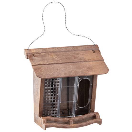Ferplast - Mangeoire d'extérieur pour Oiseaux Sauvages JOK 11, Abri pour Oiseaux, Adaptée pour Nourriture Graines Petites Noisettes - Image 5