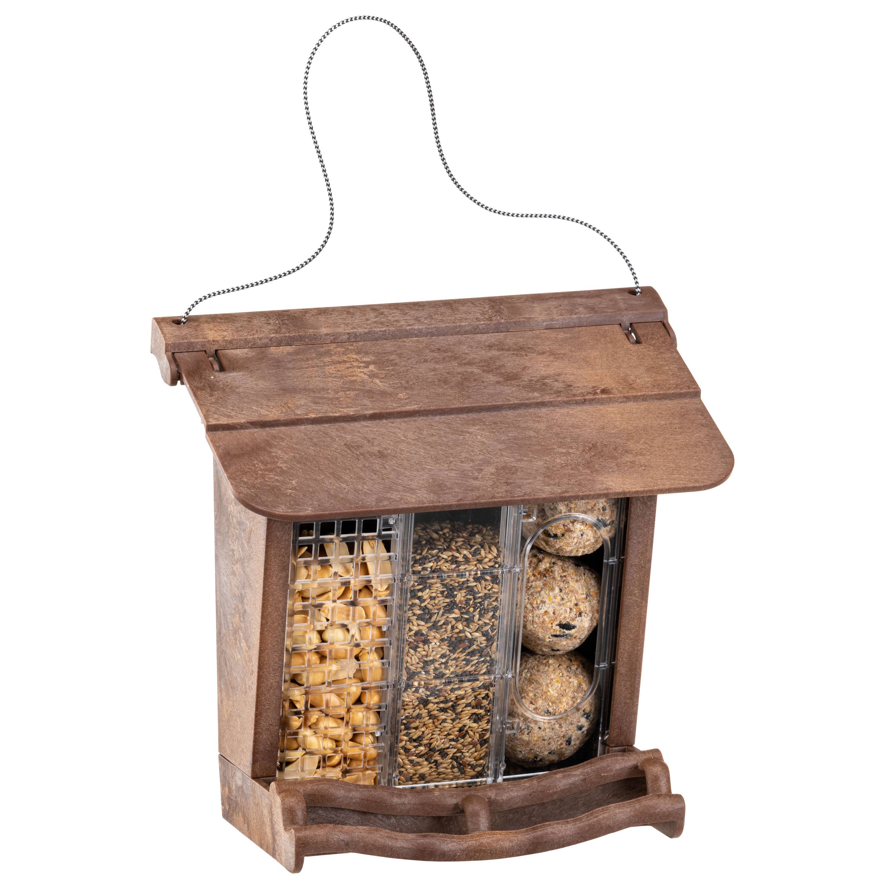 iBorn Mangeoires à oiseaux de 221 cm - Station d'alimentation pour
