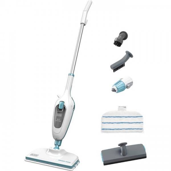 Balai - Nettoyeur Vapeur BLACK+DECKER - FSMH13E5-QS -  avec nettoyeur a main 5 en 1  1300W - Réservoir : 350 ml - Câble :4.8M - Image 3