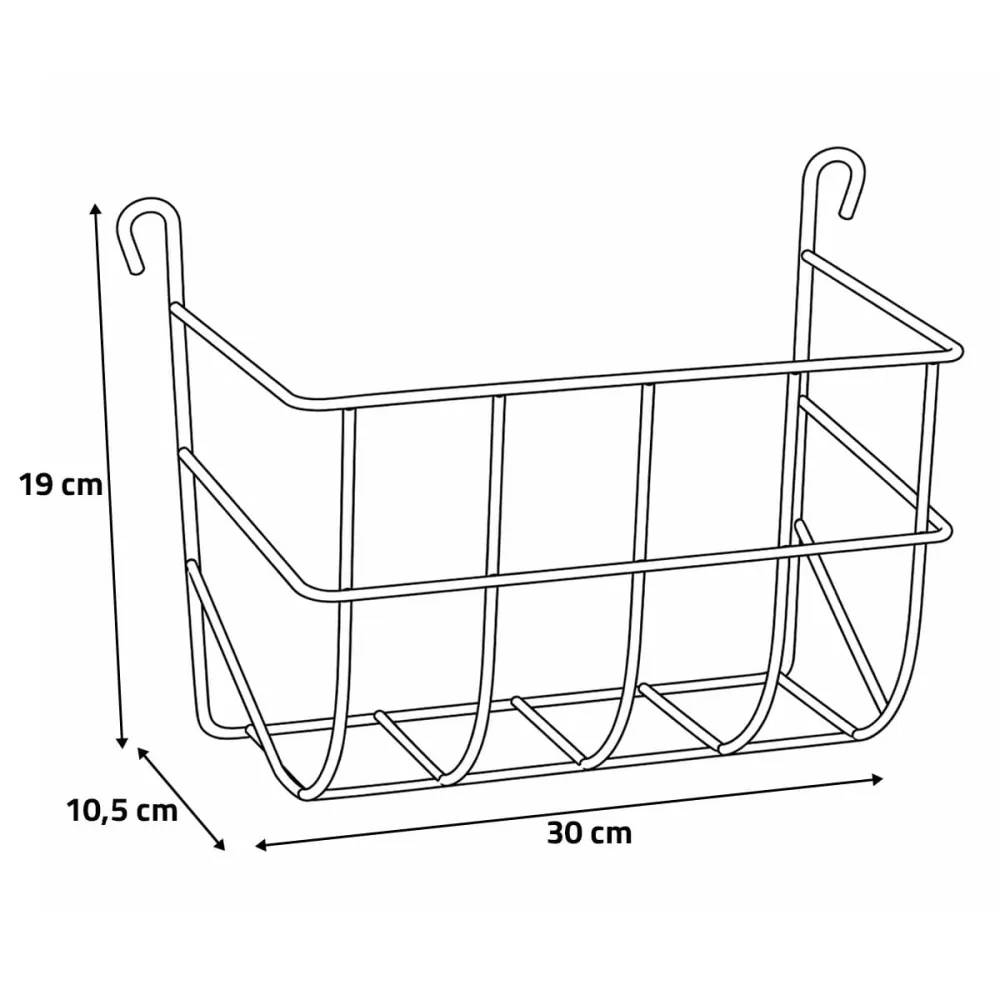 Olba - Râtelier à foin galvanisé 30 cm pour lapins OLBA - Image 4