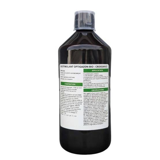 Optigazon : croissance - Engrais liquide riche en Azote - 1 litre - Image 2