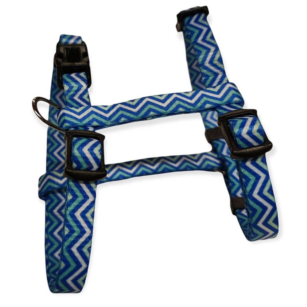 animallparadise - Harnais bleu PUPPY PIXIE XS 8 mm 18 à 29 cm pour chiots - Image 1