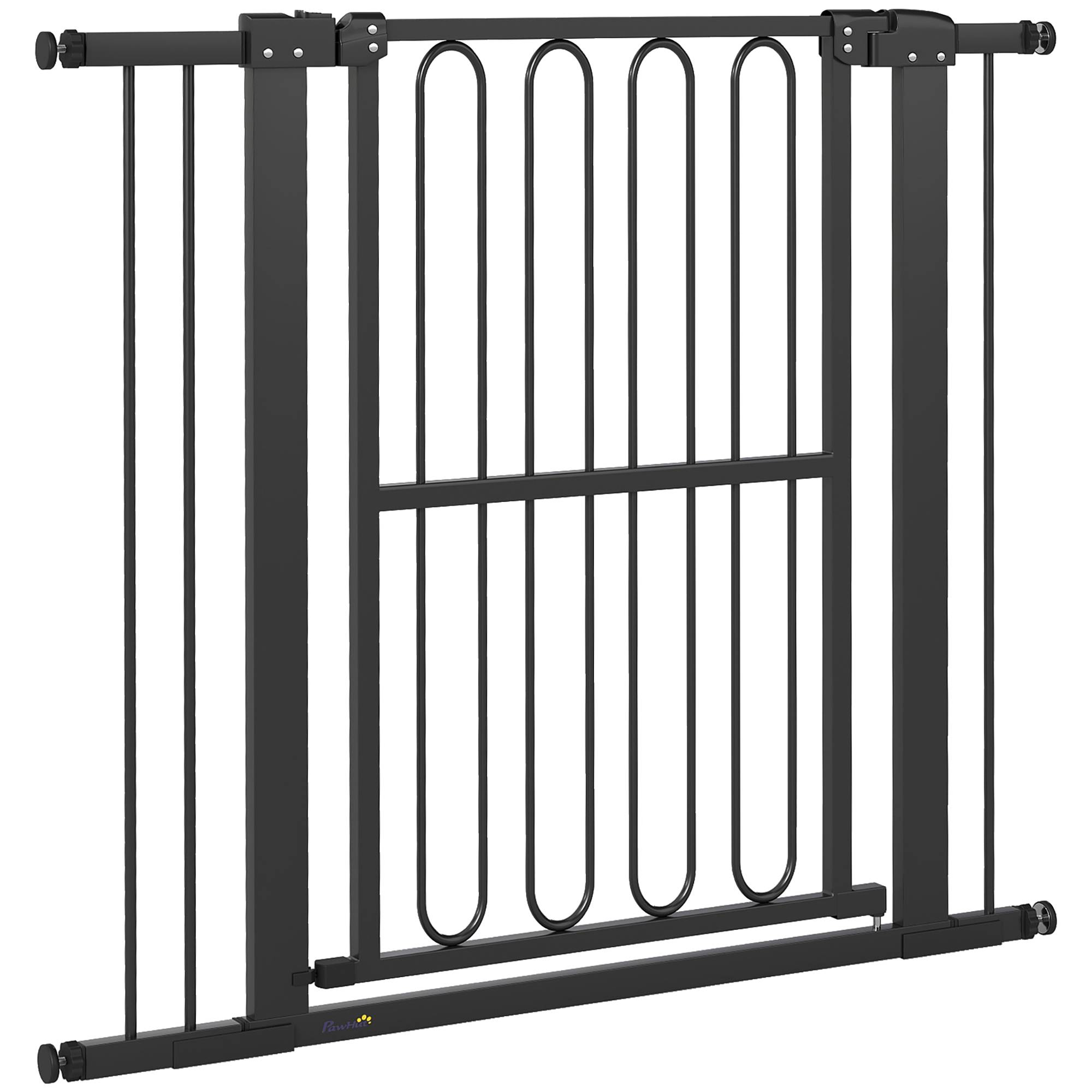 Barrière de porte pour chien, 76-104 cm, sans perçage, barrière escalier - Image 2