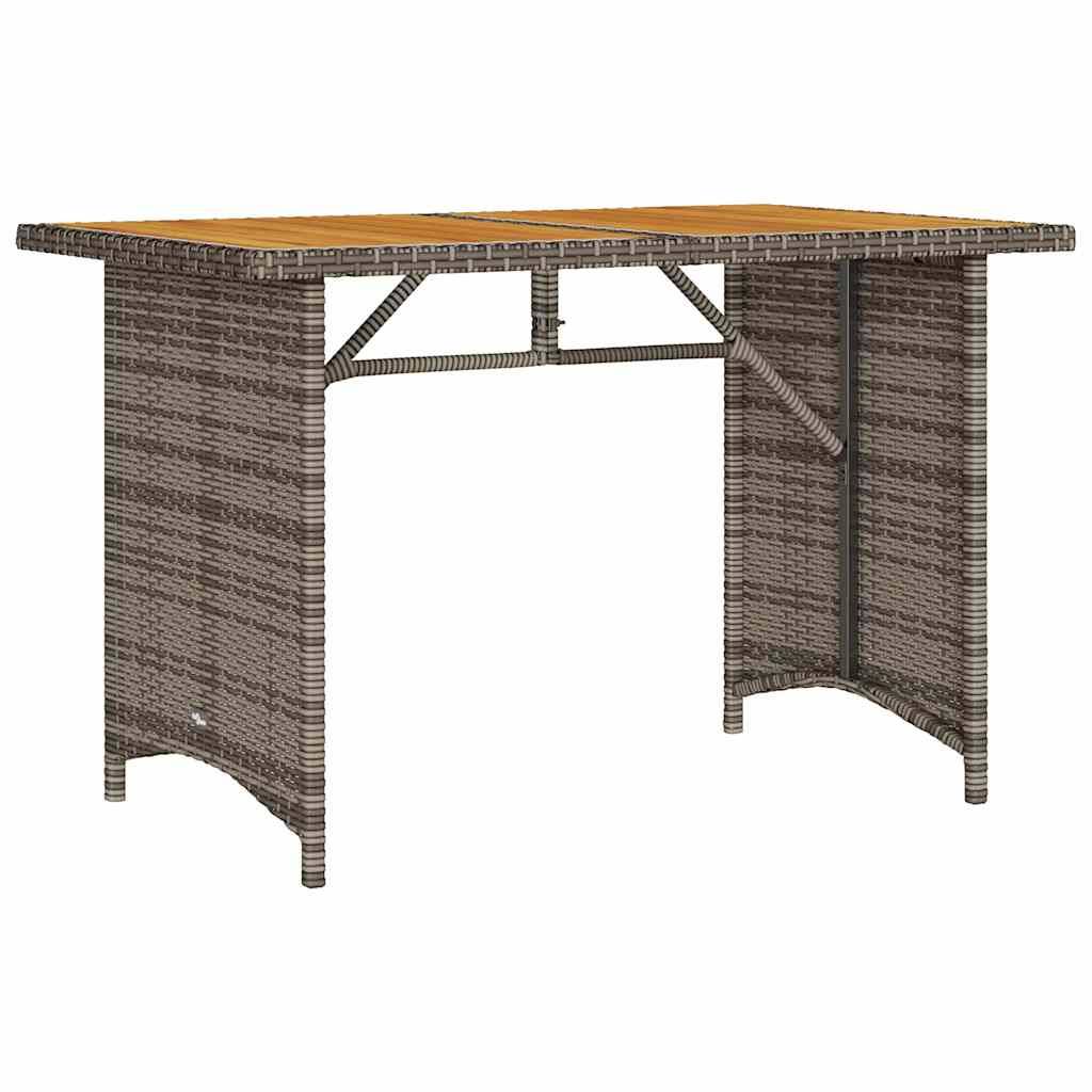 Vidaxl - Ensemble à manger de jardin et coussins 2 pcs-Salons de jardin gris rotin 774124 - Image 4