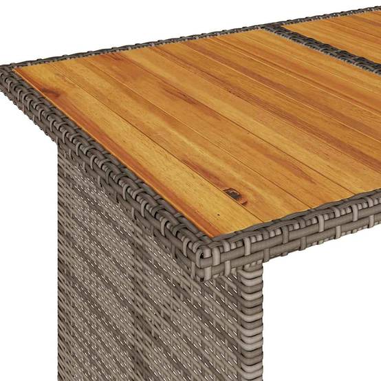 Vidaxl - Ensemble à manger de jardin et coussins 2 pcs-Salons de jardin gris rotin 774124 - Image 9
