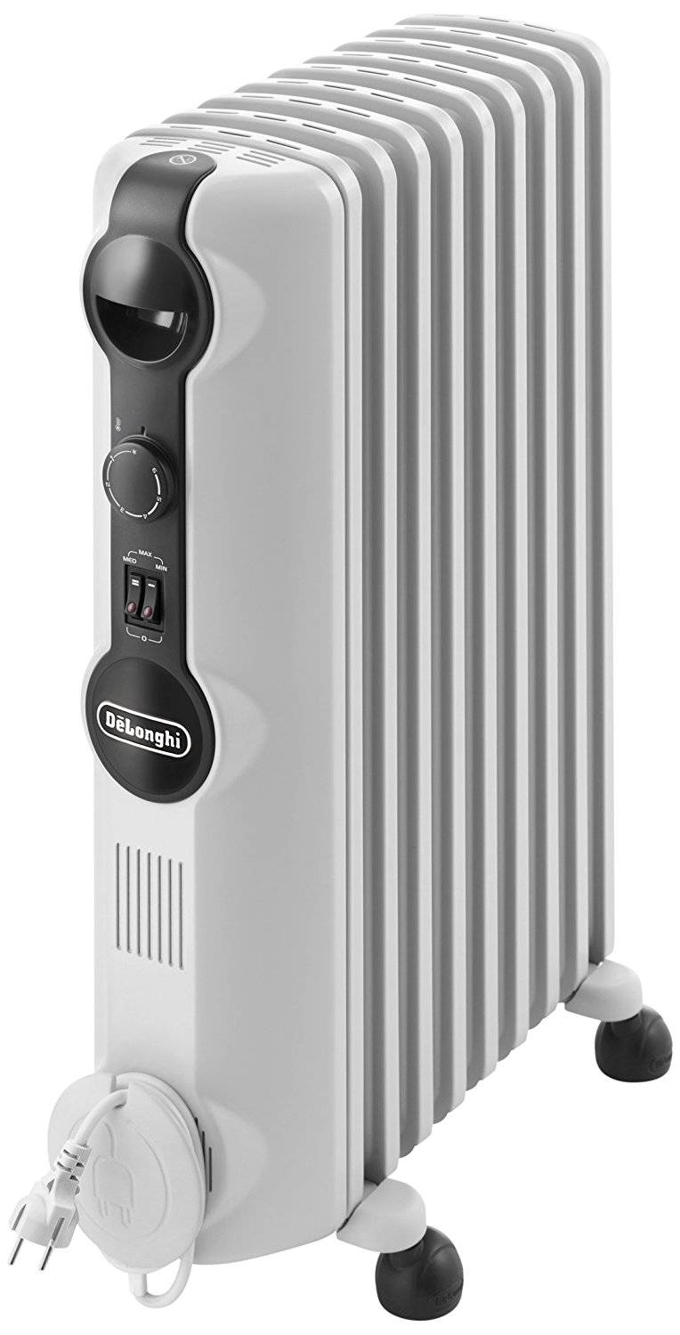 Radiateur à bain d'huile 2000w blanc TRRS0920 Delonghi - Image 1