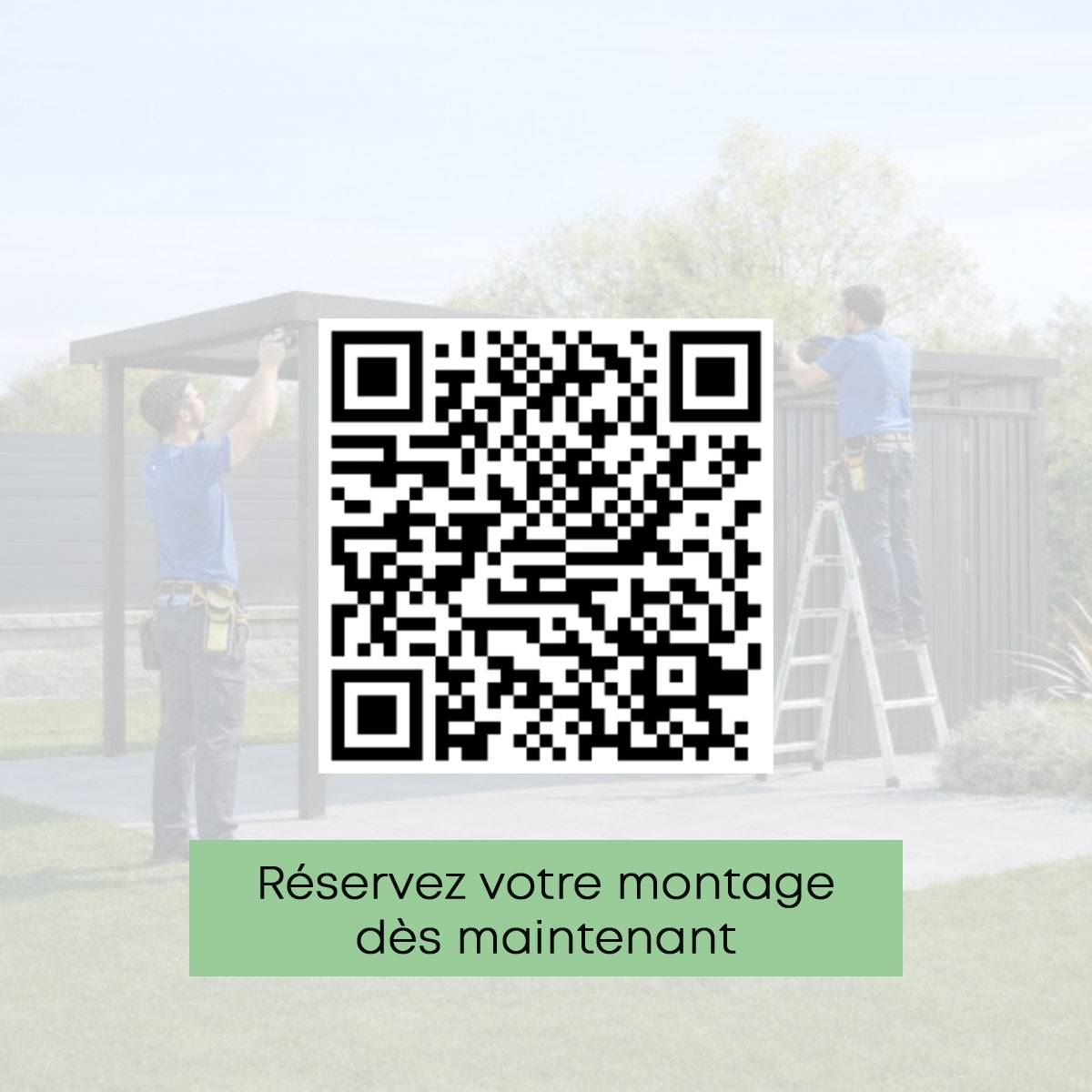 Trigano Jardin - Abri de jardin métal 12,78 m2 + kit d'ancrage - Image 5