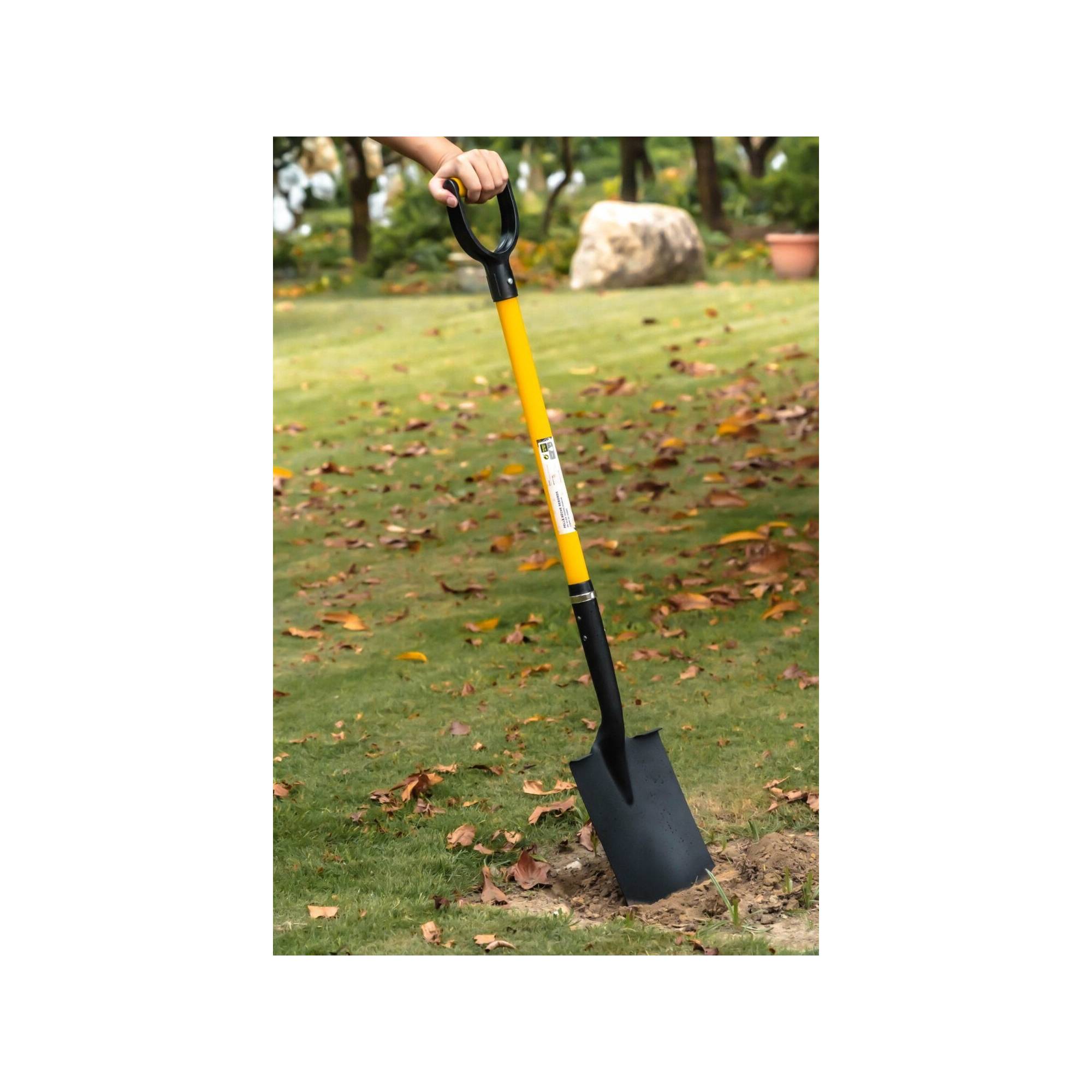 Pelle bêche pour jardin - Suan - Manche en fibre de verre - Poignée confort - Image 2