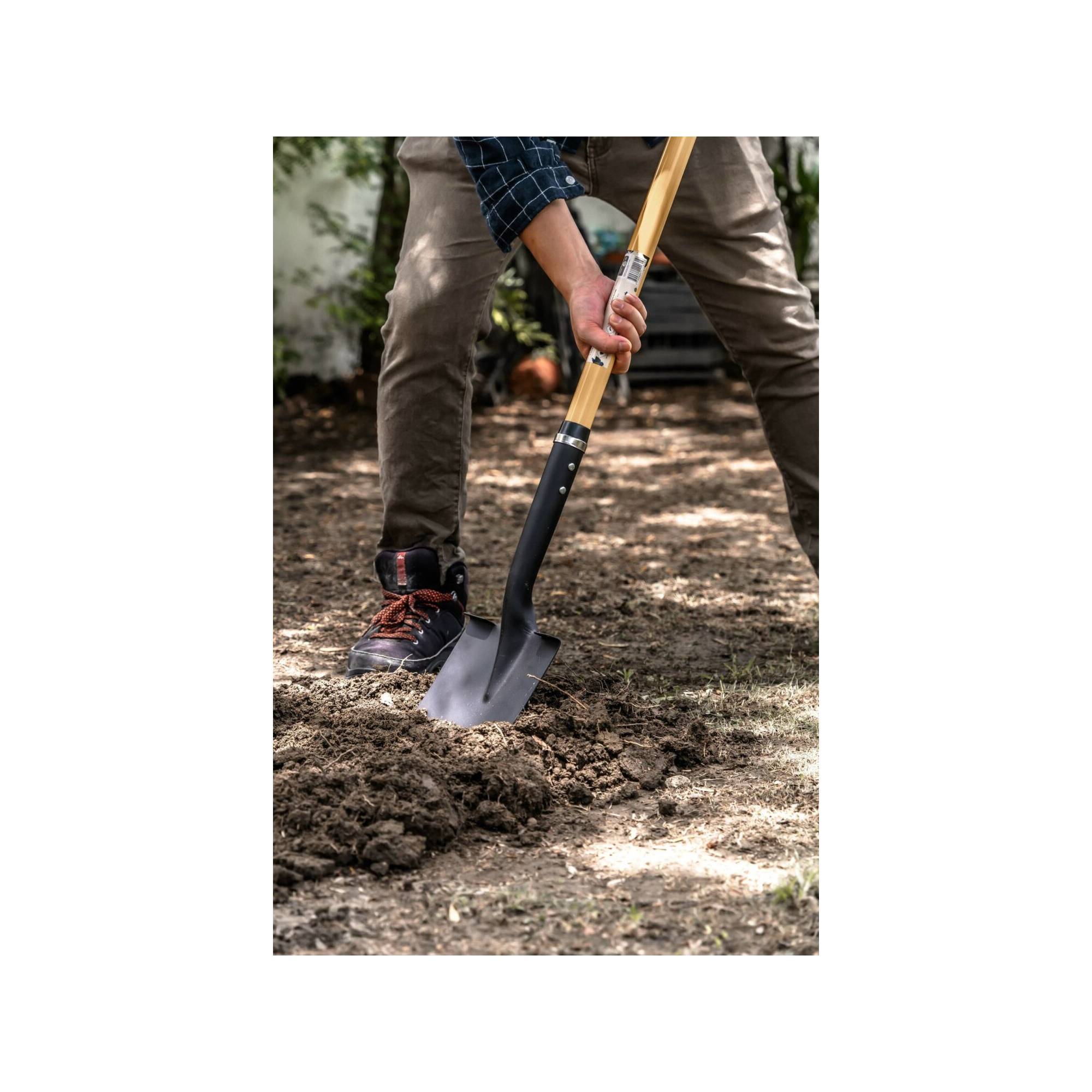 Pelle bêche pour jardin - Suan - Manche en fibre de verre - Poignée confort - Image 3