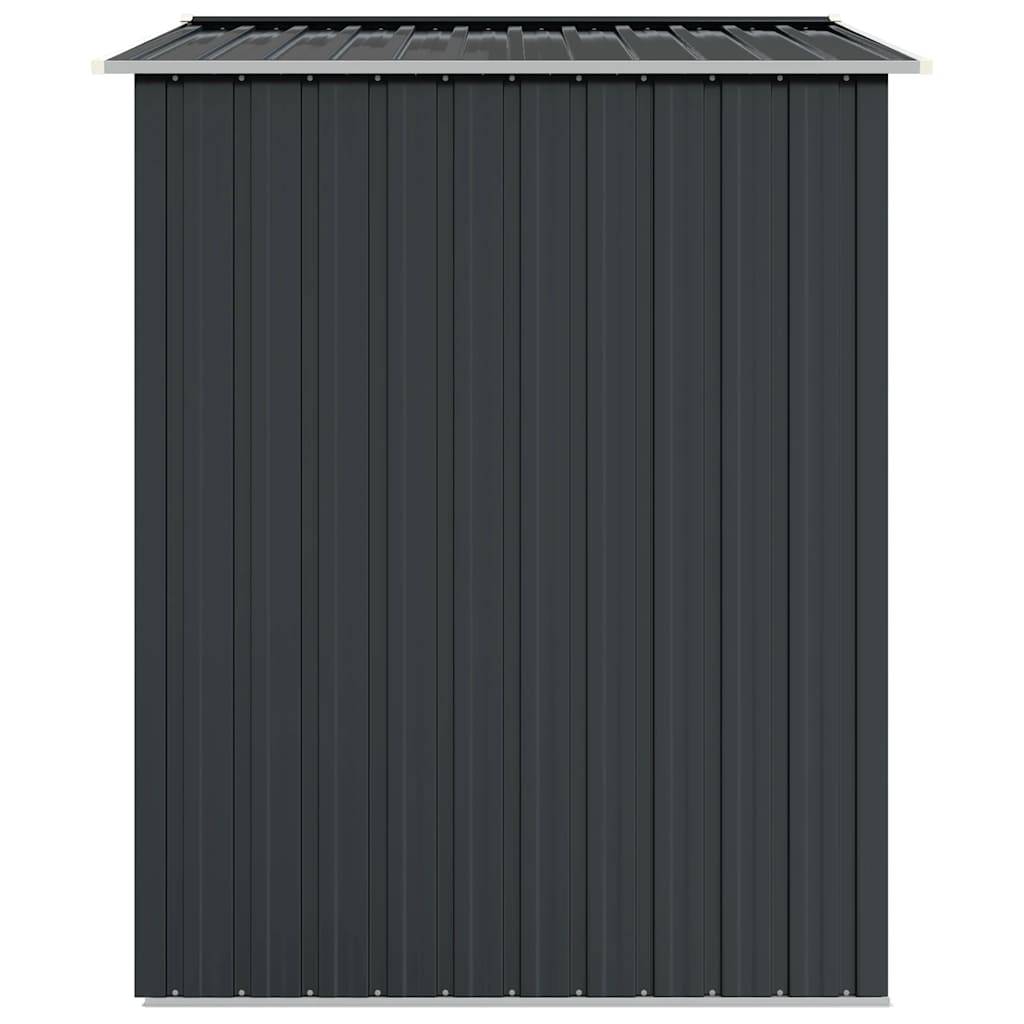 Abri de jardin métal anthracite 205 x 129 x 183 cm - PANGIVO - Image 5