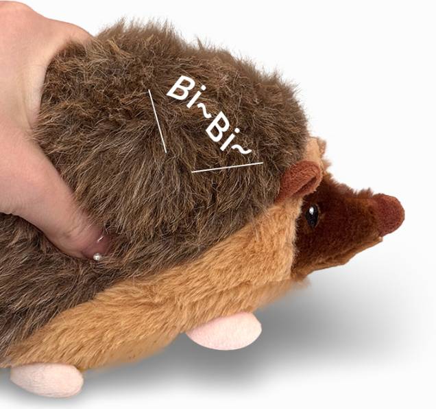 NICI MagNICI Hérisson Hetch Hogan 12 Cm - Peluche Magnétique Durable (Matériaux Recyclés) - Idée Cadeau