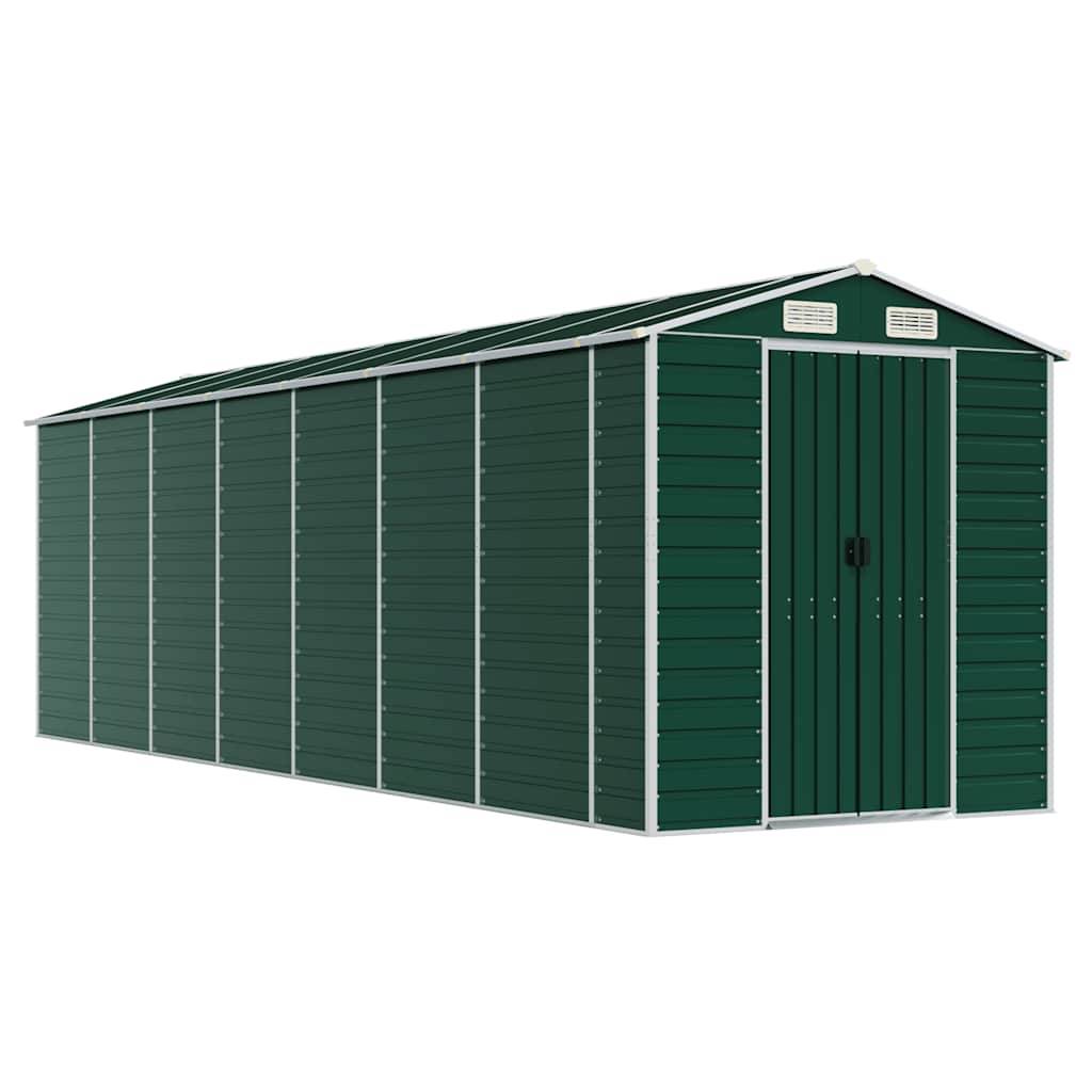 Vidaxl - Abri de jardin vert 191x640x198 cm acier galvanisé vidaXL 3188237 - Image 2