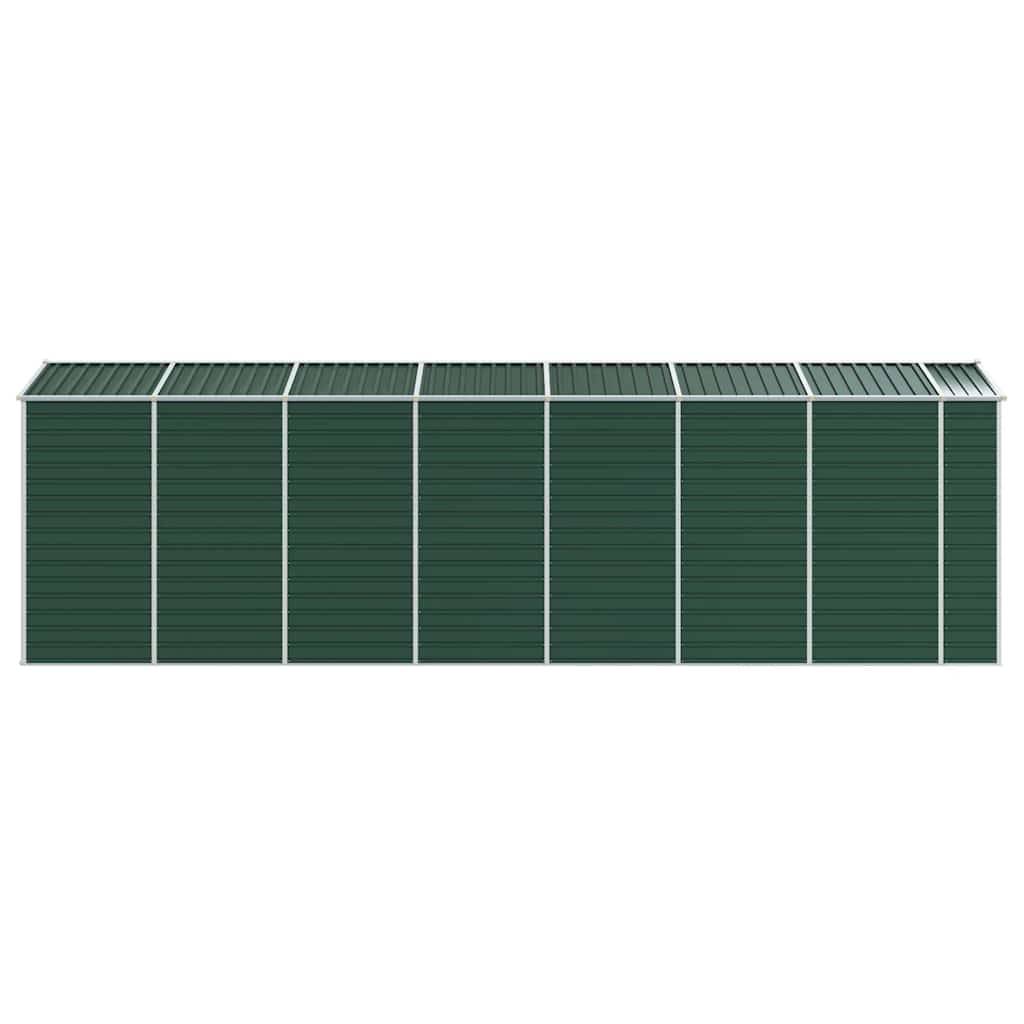 Vidaxl - Abri de jardin vert 191x640x198 cm acier galvanisé vidaXL 3188237 - Image 7