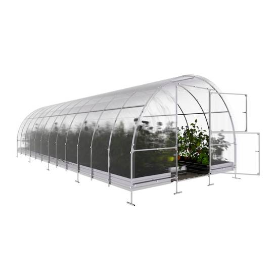Serre KLASIKA EASY 3 x 8 m (24 m²), 6 mm avec revêtement en polycarbonate - Image 4