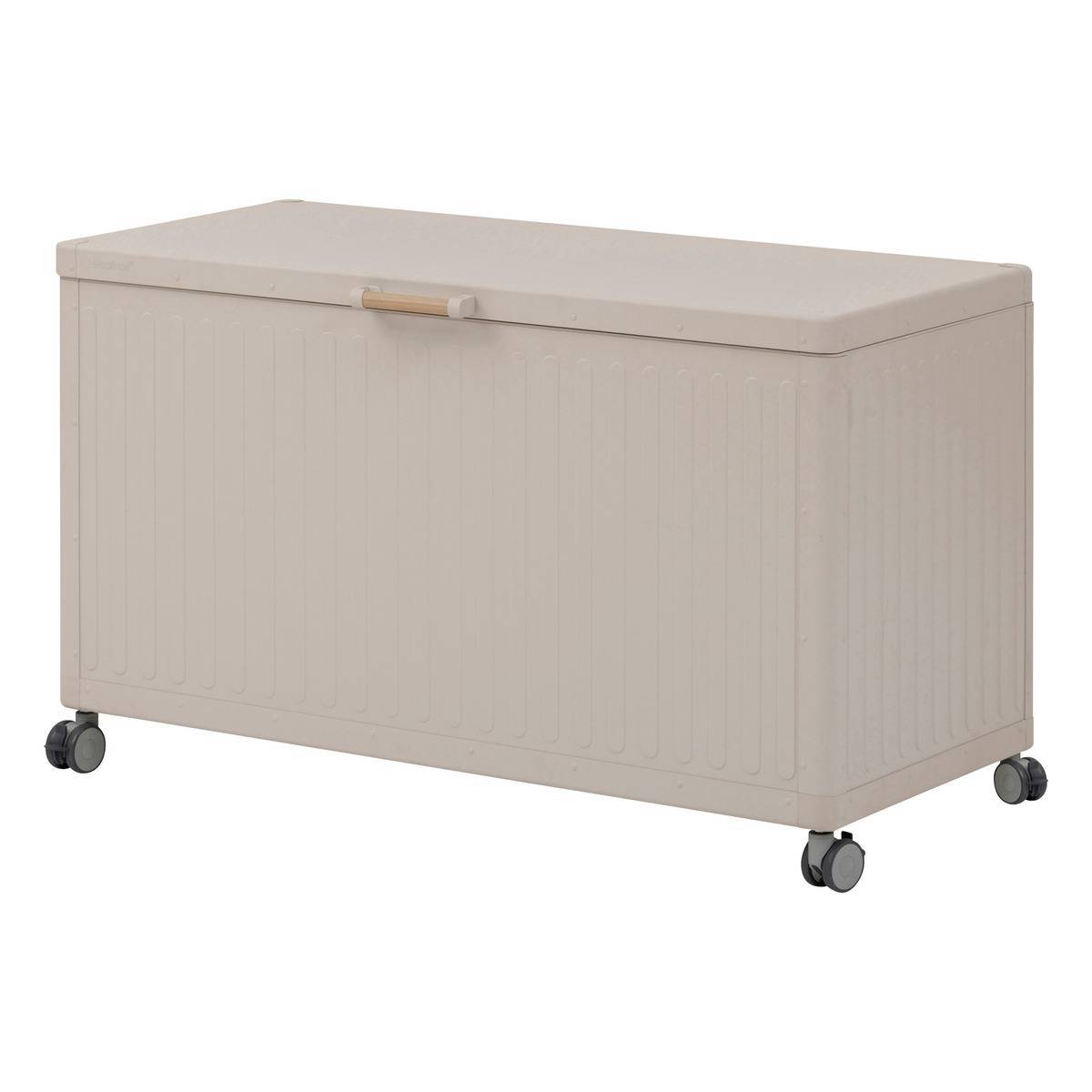Hesperide - Coffre de rangement "Edenio" argile S 130 x 60,4 x 78cm en aluminium 510 L - Hespéride - Image 2