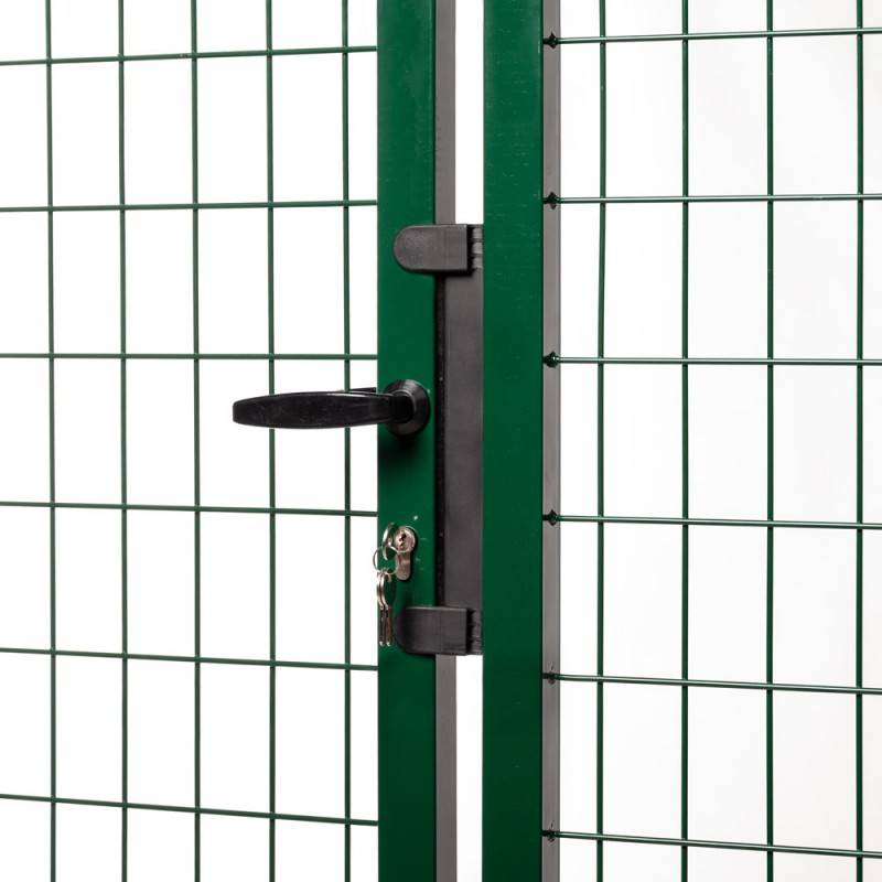 Portail grillagé Square passage 4m ht 1m50 vert - Easy Clôture - Image 3