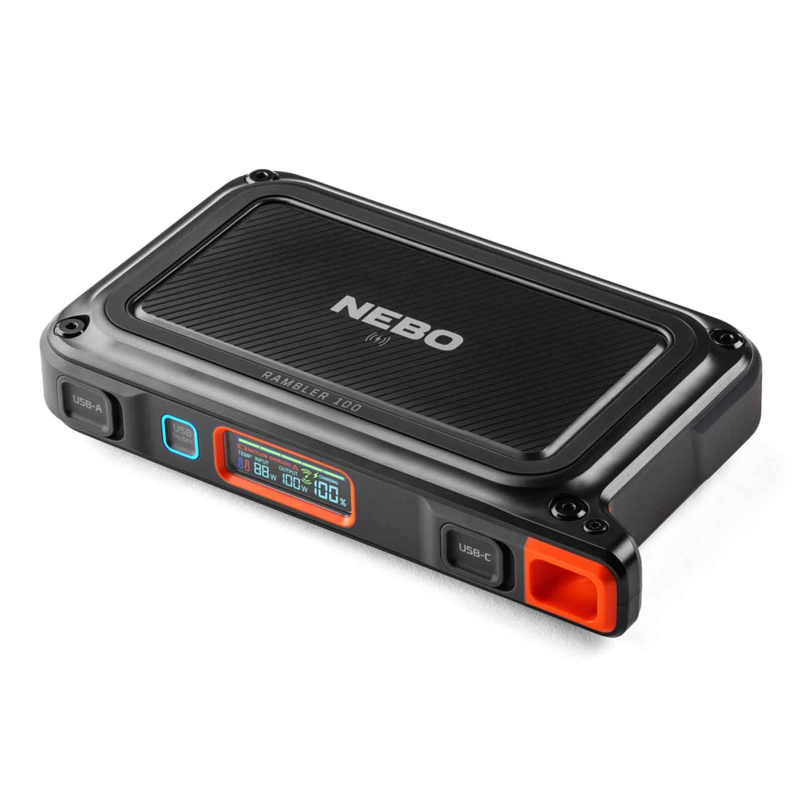 Station de charge portable NEBO Rambler PS100 - Image 1