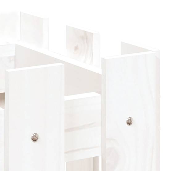 Prolenta Premium - Jardinière bois blanc 60 x 30 x 30 cm - Prolenta premium p319.7 - Image 7