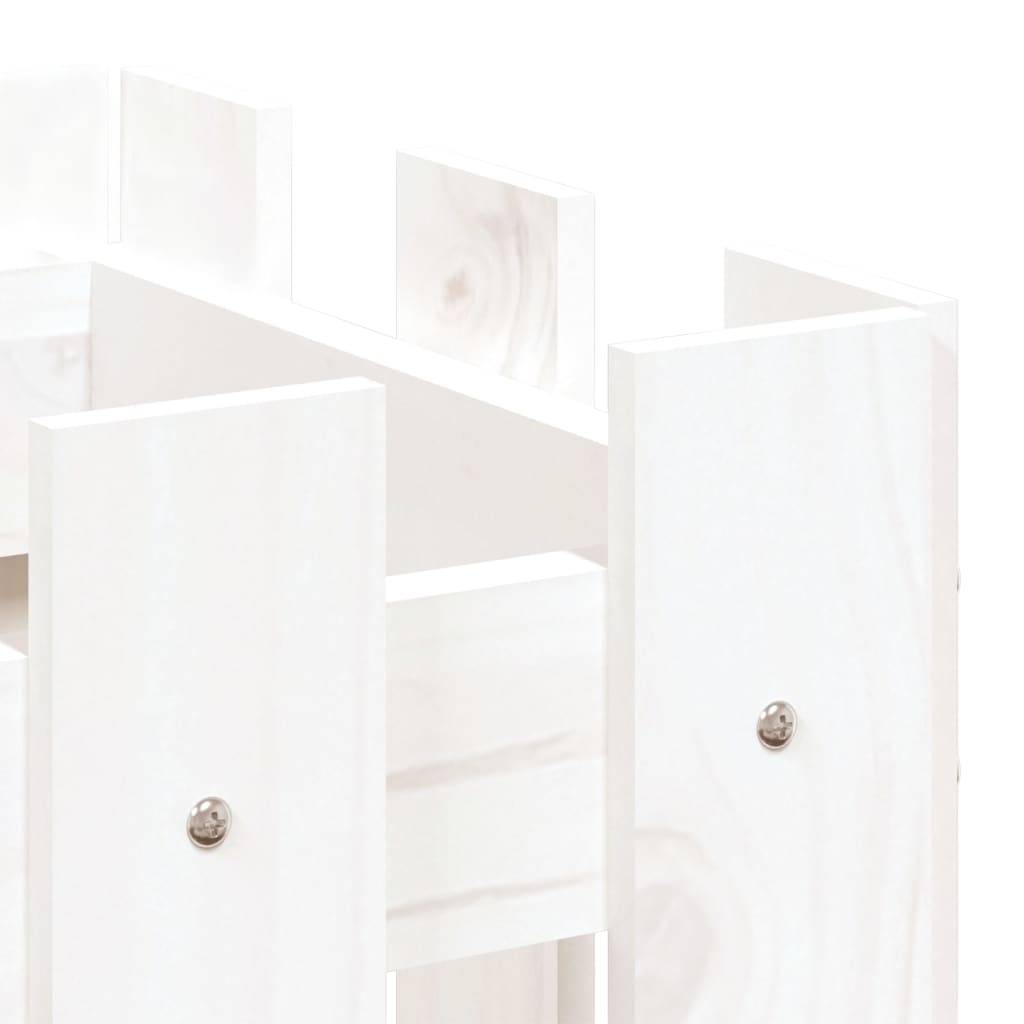 Prolenta Premium - Jardinière bois blanc  60 x 30 x 30 cm  - Prolenta premium p319.7 - Image 7