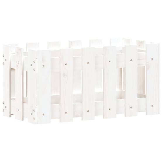 Prolenta Premium - Jardinière bois blanc 60 x 30 x 30 cm - Prolenta premium p319.7 - Image 1