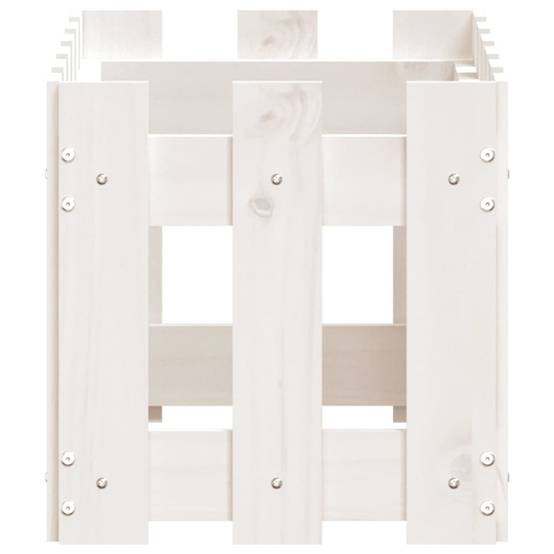 Prolenta Premium - Jardinière bois blanc 60 x 30 x 30 cm - Prolenta premium p319.7 - Image 6