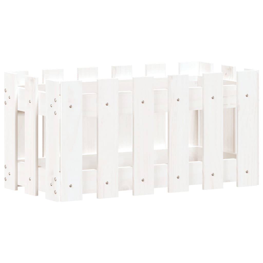 Prolenta Premium - Jardinière bois blanc  60 x 30 x 30 cm  - Prolenta premium p319.7 - Image 4