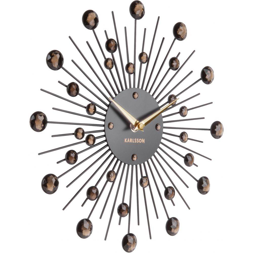 Karlsson - Horloge ronde en métal Sunburst 30 cm - Image 3