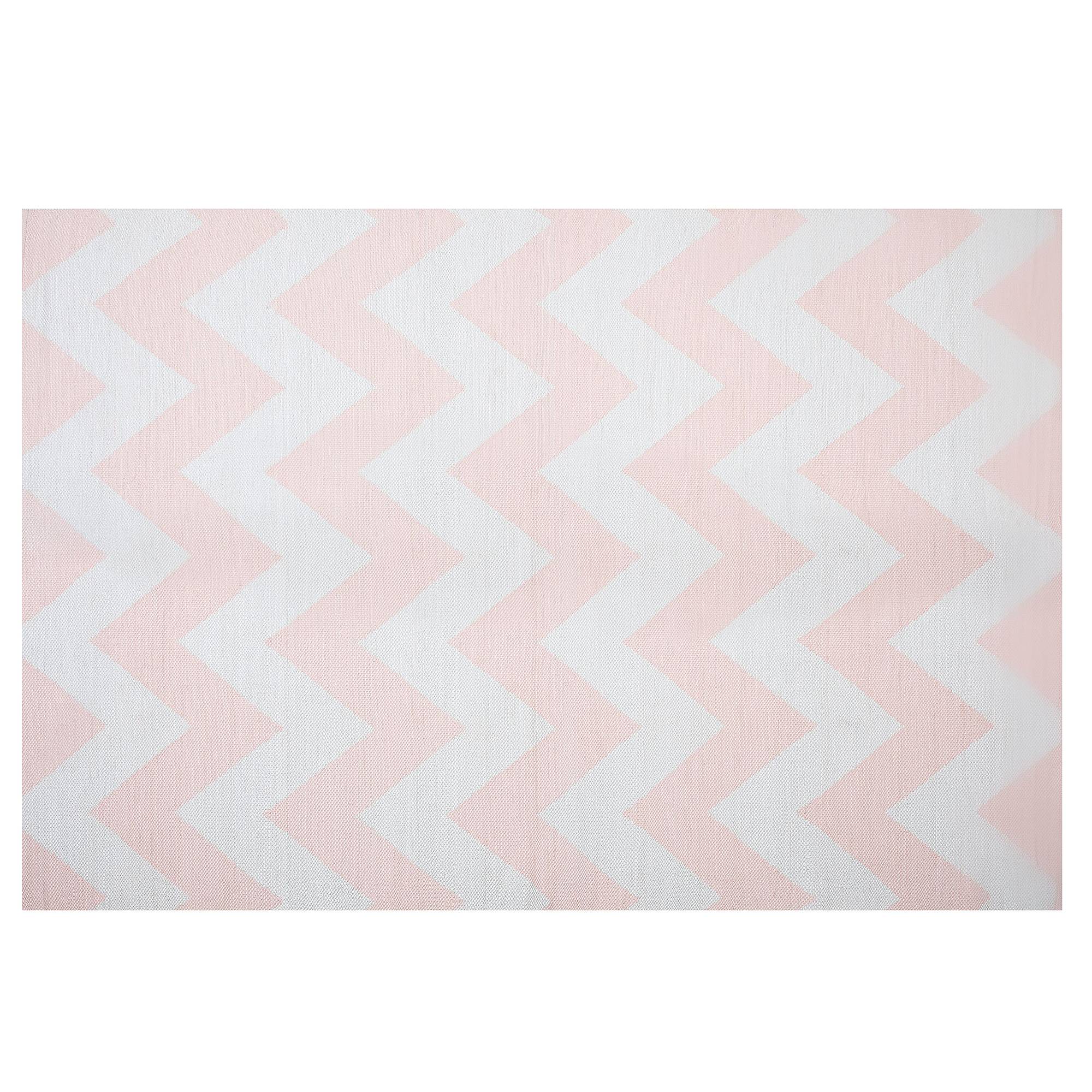 Beliani - Tapis d'extérieur PVC Rose KONARLI Beliani - Image 1