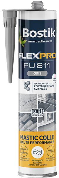 Bostik - FLEXPRO PU811 300 ML GRIS - Image 1