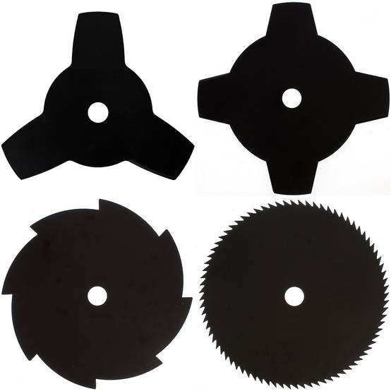 Gt Garden - Lot de 4 lames pour débroussailleuse et multifonction 4 en 1 - GT GARDEN - Image 1