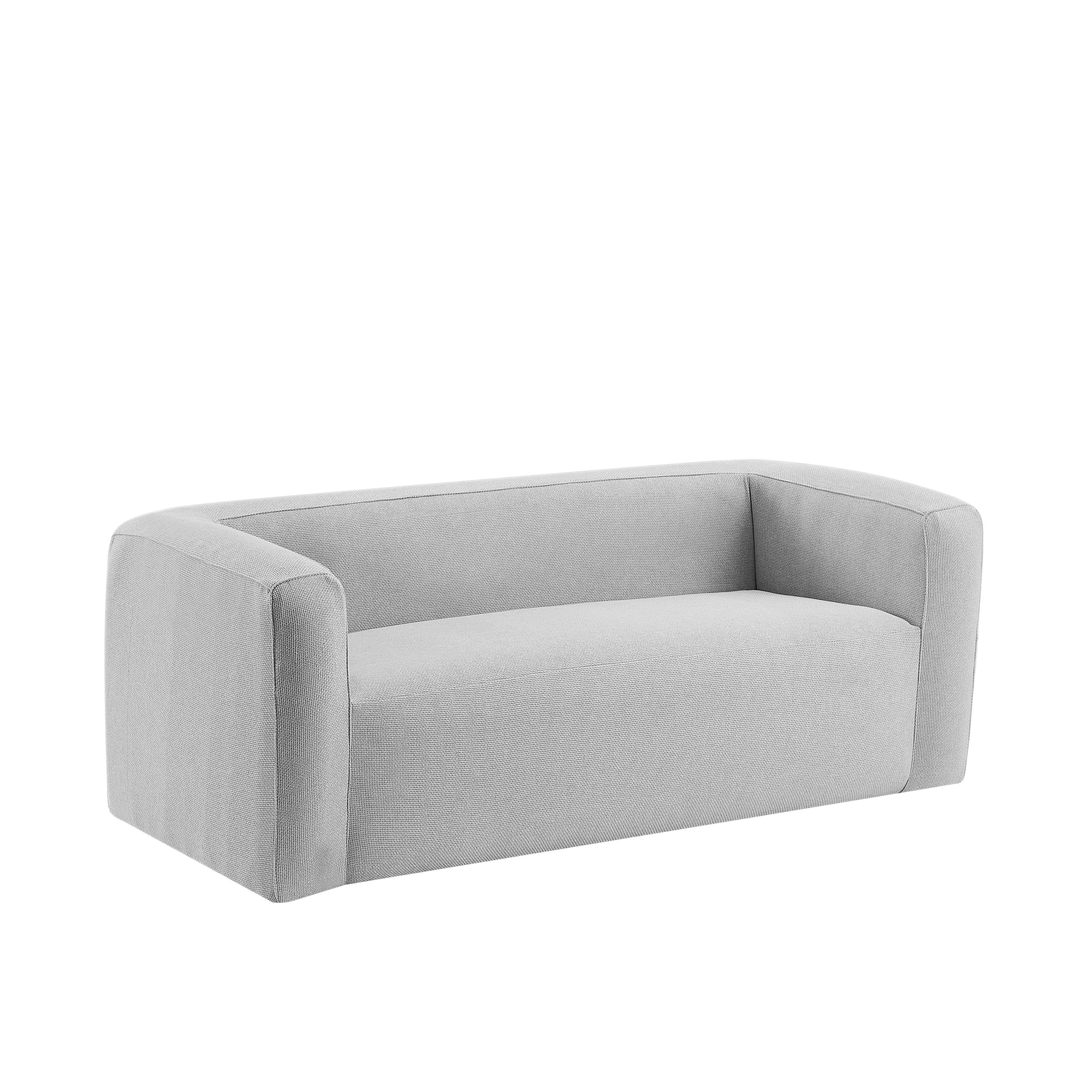 Canapé gonflable 2-3 places - Intérieur et extérieur - Couleur Gris clair - Terracotta - Image 1