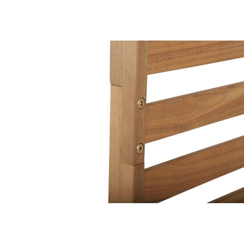 Claustra de jardin MANA en bois d'acacia FSC coloris naturel Beau Rivage - Image 4