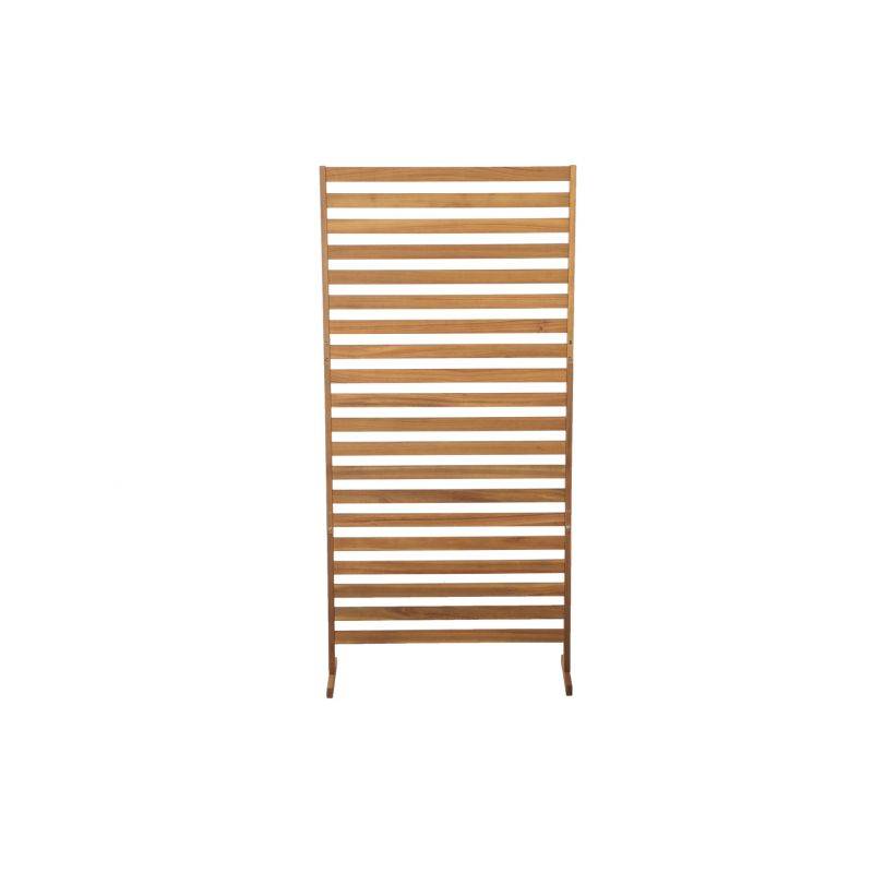 Claustra de jardin MANA en bois d'acacia FSC coloris naturel Beau Rivage - Image 1