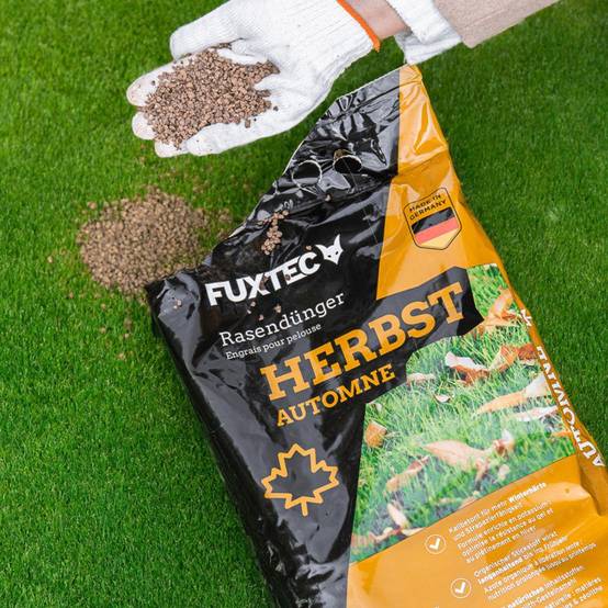 FUXTEC - Engrais gazon automne FUXTEC FX-RDH10 potassium 2x sacs 5 kg pour 500 m2 granulés solubles fabrication allemande - Image 2