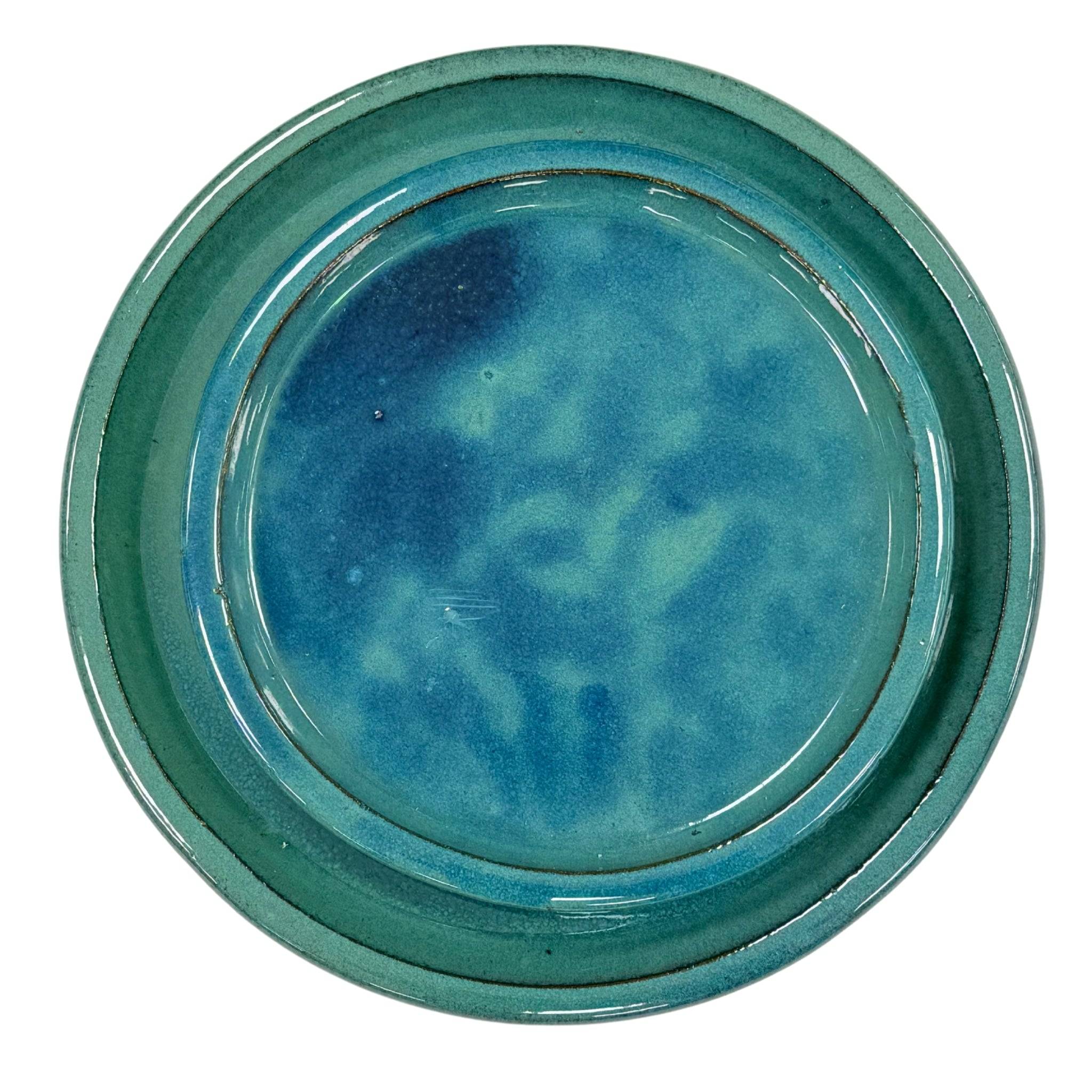 Soucoupe ronde 35cm brume de jade - Image 3