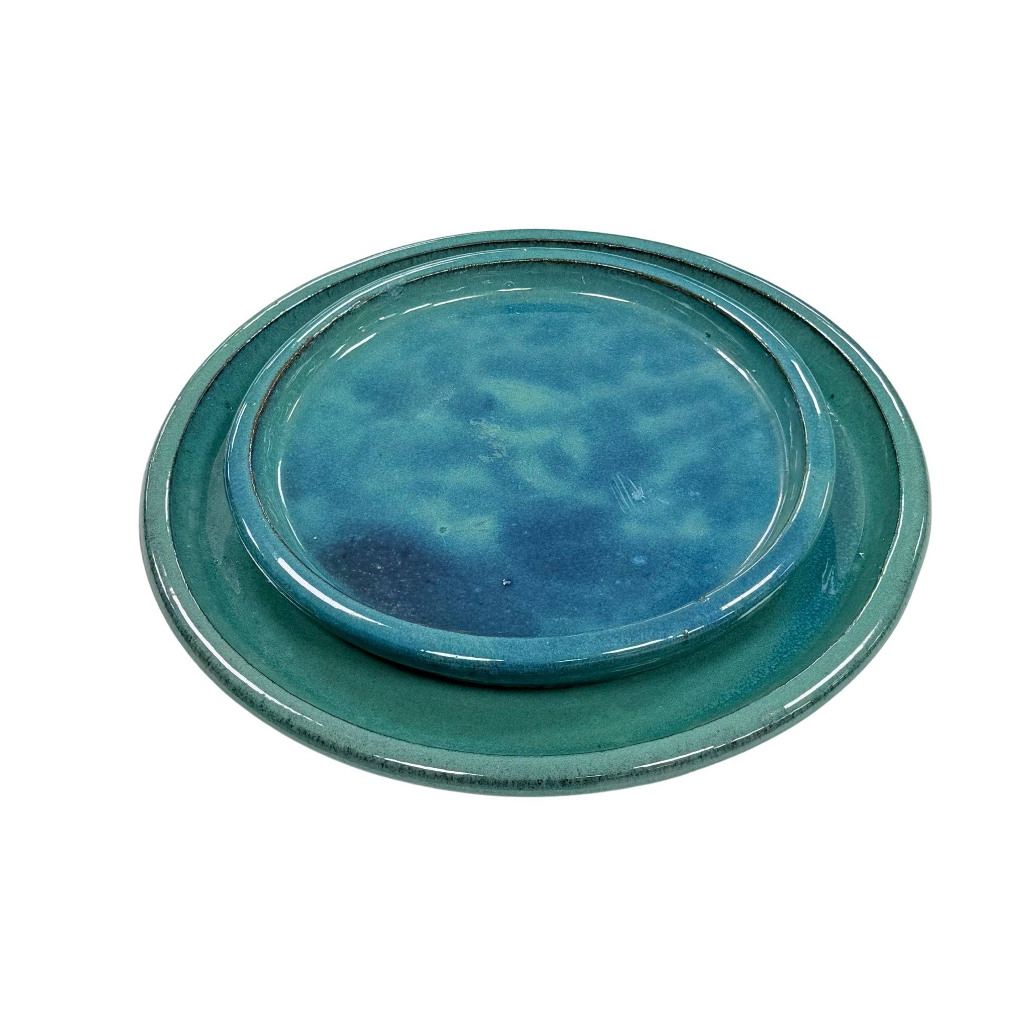 Provencelia - Soucoupe ronde 35cm brume de jade - Image 2